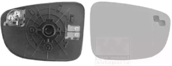 VAN WEZEL 2766838 -  Зеркальное стекло, наружное зеркало